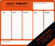 Bloc de bureau merci Maman&nbsp;-&nbsp;Collectif
