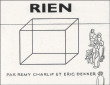 Rien&nbsp;-&nbsp;Rémy Charlip, Eric Dekker