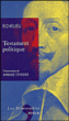 Testament politique&nbsp;-&nbsp;Richelieu