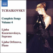 Piotr Ilitch Tchaïkovski&nbsp;-&nbsp;Intégrale des Mélodies - Volume 4