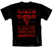 Van Halen&nbsp;-&nbsp;Whiskey mens - Black polybag - Tee shirt - Taille M