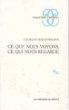 Ce que nous voyons ce qui nous regarde&nbsp;-&nbsp;Georges Didi-Huberman