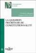 La question prioritaire de constitutionnalité&nbsp;-&nbsp;Jacques Henri Stahl, Christine Mangué