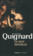 La nuit sexuelle&nbsp;-&nbsp;Pascal Quignard