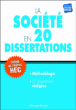 La société en 20 dissertations&nbsp;-&nbsp;Véronique Bonnet