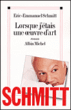 Lorsque j'étais une oeuvre d'art&nbsp;-&nbsp;Eric-Emmanuel Schmitt