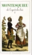 De l'esprit des lois