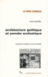 Architecture gothique et pensée scolastique&nbsp;-&nbsp;Erwin Panofsky