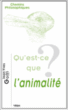Qu'est ce que l'animalité ?&nbsp;-&nbsp;Goffi Jean-Yves