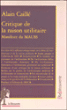 Critique de la raison utilitaire&nbsp;-&nbsp;A. Caille