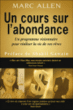 Un cours sur l'abondance&nbsp;-&nbsp;M. Allen