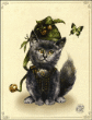 Cahier chats enchantés&nbsp;-&nbsp;Séverine Pineaux