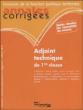 Adjoint technique de 1ère classe, concours externe catégorie C&nbsp;-&nbsp;Collectif