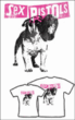 Bull dog/t shirt blanc/femme/taille m