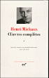 Oeuvres complètes&nbsp;-&nbsp;Henri Michaux
