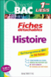 Objectif Bac Fiches détachables Histoire 1ère L ES S&nbsp;-&nbsp;Collectif