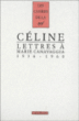 Lettres à Marie Canavaggia&nbsp;-&nbsp;Louis-Ferdinand Céline