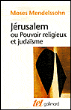 Jérusalem ou pouvoir religieux et judaïsme&nbsp;-&nbsp;Moses Mendelssohn