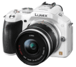 Panasonic Lumix DMC-G5 Blanc + Obj. Lumix G Vario MEGA O.I.S. 14 - 42 mm f/3.5 - 5.6 ASPH