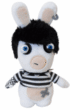 Peluche Lapins Crétins Gothique 18 cm