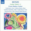 Hans-Werner Henze&nbsp;-&nbsp;Oeuvres pour guitare