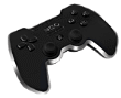 Manette PS3 Neo Pad Controller Bluetooth Subsonic&nbsp;-&nbsp;Manette Bluetooth avec boutons multimédia et fonction vibrations pour PS3. Batterie Lithium-Ion intégré