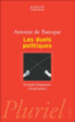 Les duels politiques, de Danton-Robespierre à Royal-Sarkozy&nbsp;-&nbsp;Antoine de Baecque
