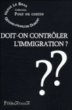 Doit-on contrôler l'immigration?&nbsp;-&nbsp;H. Le Bras, G.F. Dumont