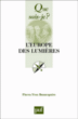 L'Europe des Lumières&nbsp;-&nbsp;Pierre-Yves Beaurepaire