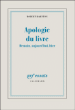Apologie du livre&nbsp;-&nbsp;Robert Darnton