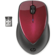 HP Souris sans fil X4000 avec capteur laser Ruby Red - Rouge