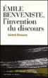 Emile Benveniste&nbsp;-&nbsp;Gérard Dessons