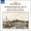Carl Stamitz&nbsp;-&nbsp;Quatuors orchestrales, opus 14