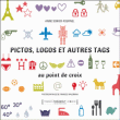 Pictos, logos et autres tags au point de croix&nbsp;-&nbsp;Anne Sohier-Fournel