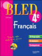 Bled cahier de français 4ème&nbsp;-&nbsp;Collectif