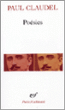 Poésies&nbsp;-&nbsp;Paul Claudel, Jacques Petit