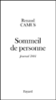 Sommeil de personne&nbsp;-&nbsp;Renaud Camus