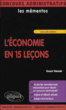 L'économie en 15 leçons&nbsp;-&nbsp;Vincent Tremolet