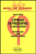 L'épreuve de philosophie au baccalauréat&nbsp;-&nbsp;Adelino Braz