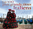 Variété Italienne&nbsp;-&nbsp;Les 100 plus grands titres italiens