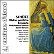 Heinrich Schütz, René Jacobs&nbsp;-&nbsp;Kleine geistliche Konzerte - Cd catalogue Musique d'abord 2006