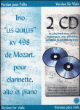 Trio les quilles kv498 + 2 cd&nbsp;-&nbsp;Wolfgang Amadeus Mozart