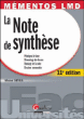 La note de synthèse&nbsp;-&nbsp;Michel Deyra