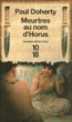 Meurtres au nom d'Horus&nbsp;-&nbsp;Paul Doherty