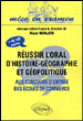 Réussir l'oral d'histoire géographie et géopolitique aux concours d'entrée des écoles de commerce&nbsp;-&nbsp;Alain Nonjon