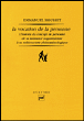 La vocation de la personne&nbsp;-&nbsp;Emmanuel Housset