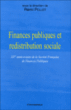 Finances publiques et redistribution sociale&nbsp;-&nbsp;Rémi Pellet