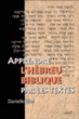 Apprendre l'hébreu biblique par les textes&nbsp;-&nbsp;Danielle Ellul