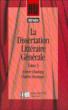 La dissertation littéraire générale&nbsp;-&nbsp;Arsène Chassang, Charles Senninger