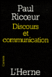 Discours et communication&nbsp;-&nbsp;Paul Ricoeur